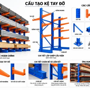 Kệ tay đỡ Cantilever