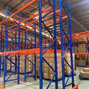 Kệ hạng nặng pallet 2 tầng 2700x1200x4000mm – Modul tiêu chuẩn