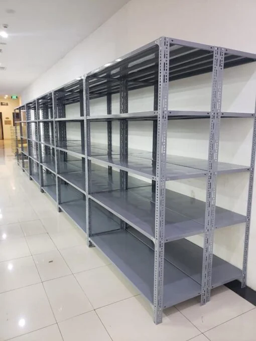 Kệ sắt v lỗ 5 tầng: dài 1500 x rộng 400 x cao 2000