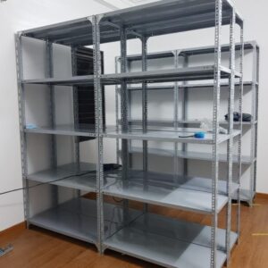 Kệ sắt v lỗ 5 tầng: dài 1200 x rộng 400 x cao 2000