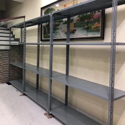 Kệ v lỗ 4 tầng: dài 1200 x rộng 400 x cao 1500